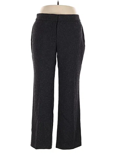 Pre-owned Dana Buchman Dress Pants In Gray