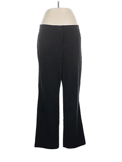 Pre-owned Dana Buchman For Kohls Dress Pants In Black