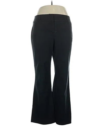 Pre-owned Dana Buchman For Kohls Dress Pants In Black