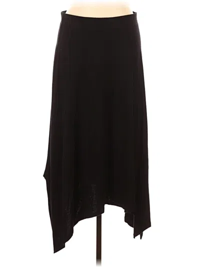 Pre-owned Dana Buchman Formal Skirt In Black