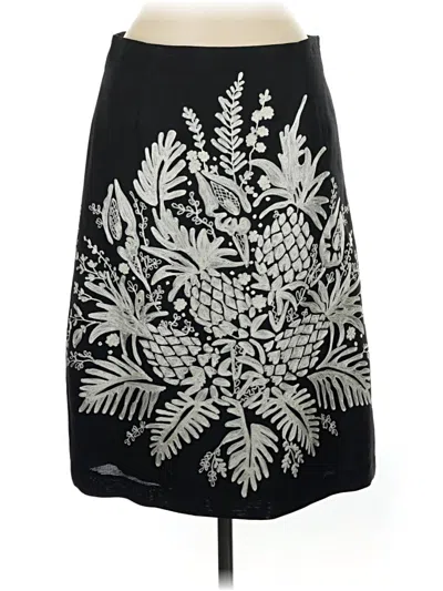 Pre-owned Dana Buchman Formal Skirt In Black