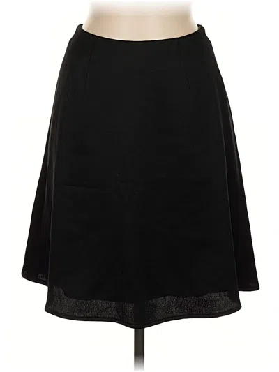 Pre-owned Dana Buchman Formal Skirt In Black