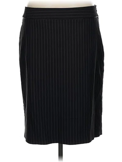Pre-owned Dana Buchman Formal Skirt In Black
