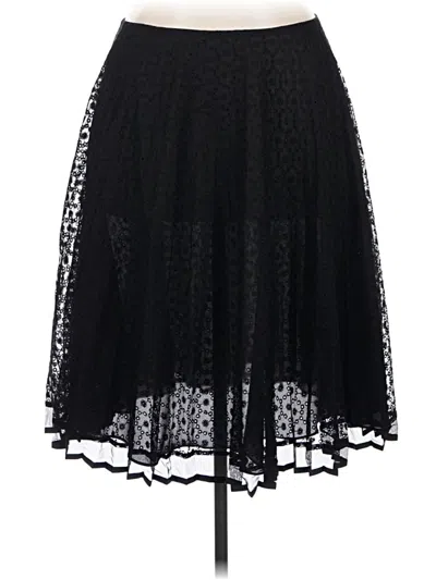 Pre-owned Dana Buchman Formal Skirt In Black