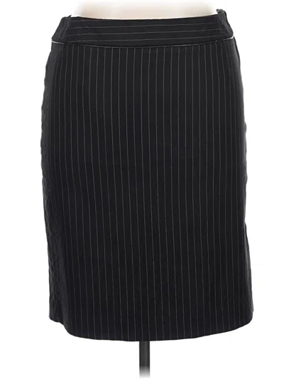 Pre-owned Dana Buchman Formal Skirt In Black