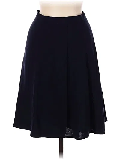 Pre-owned Dana Buchman Formal Skirt In Blue
