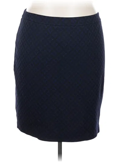 Pre-owned Dana Buchman Formal Skirt In Blue