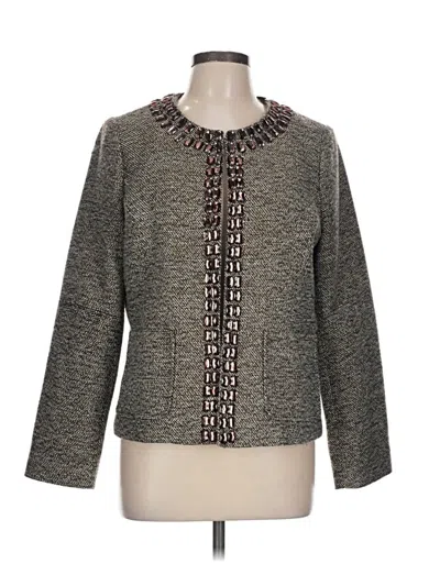 Pre-owned Dana Buchman Jacket In Gray