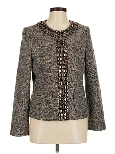 Pre-owned Dana Buchman Jacket In Gray