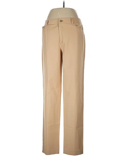 Pre-owned Dana Buchman Jeans In Tan