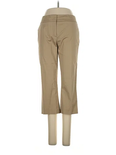 Pre-owned Dana Buchman Khaki Pant In Tan