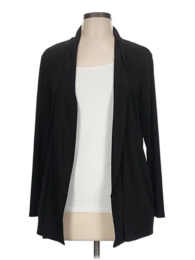 Pre-owned Dana Buchman Kimono In Black