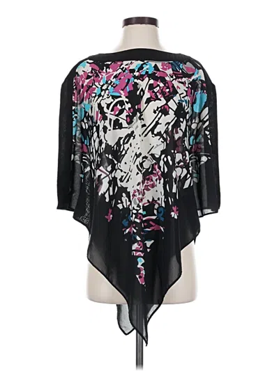 Pre-owned Dana Buchman Kimono In Black