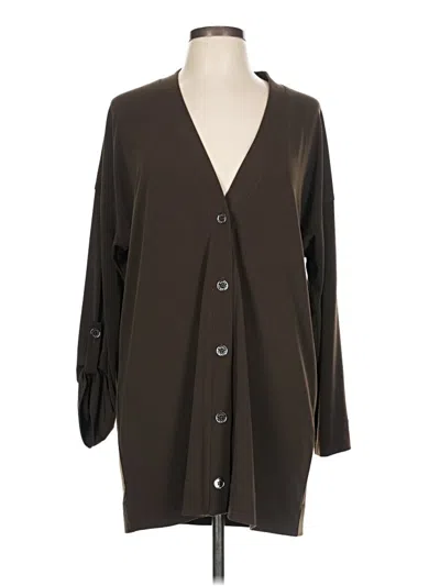 Pre-owned Dana Buchman Kimono In Brown