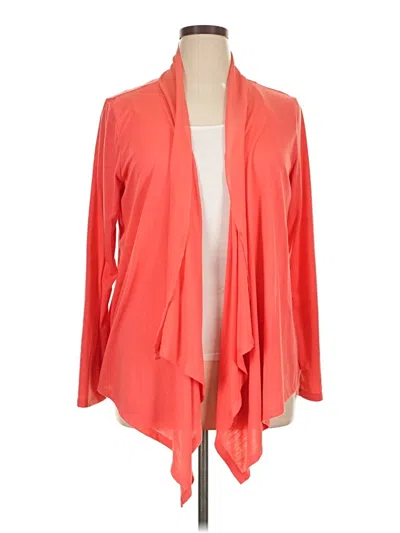 Pre-owned Dana Buchman Kimono In Orange