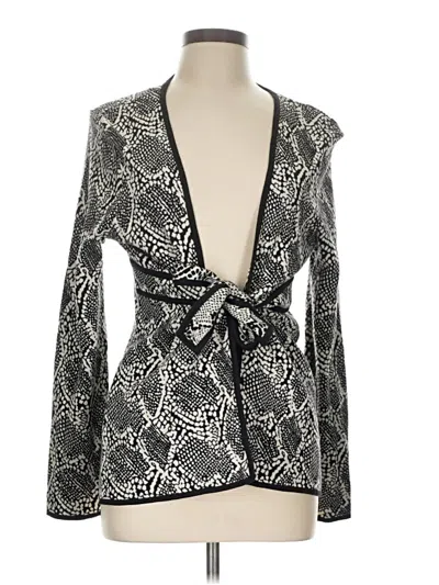 Pre-owned Dana Buchman Kimono In Silver