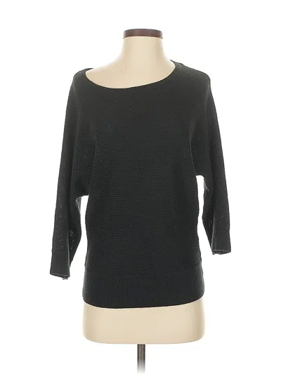 Pre-owned Dana Buchman Pullover Sweater In Black