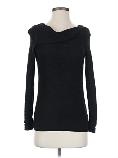 Pre-owned Dana Buchman Pullover Sweater In Black