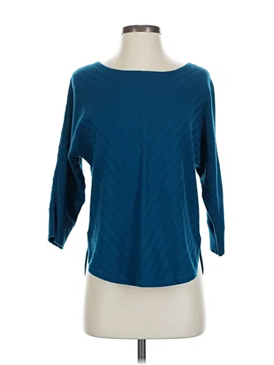 Pre-owned Dana Buchman Pullover Sweater In Blue