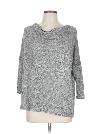 Pre-owned Dana Buchman Pullover Sweater In Gray