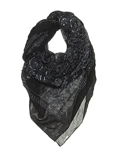 Pre-owned Dana Buchman Scarf In Black