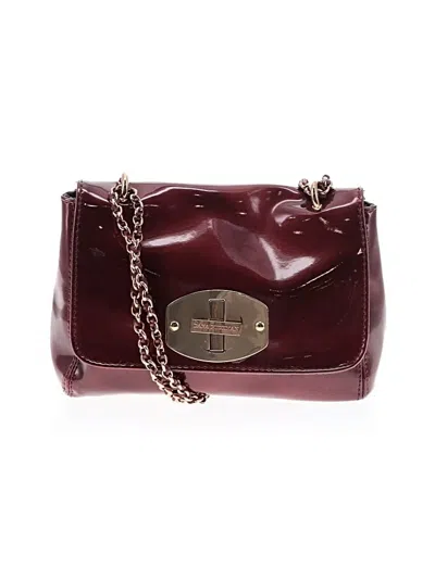 Pre-owned Dana Buchman Shoulder Bag In Burgundy