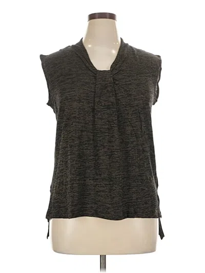 Dana Buchman Sleeveless Blouse In Green