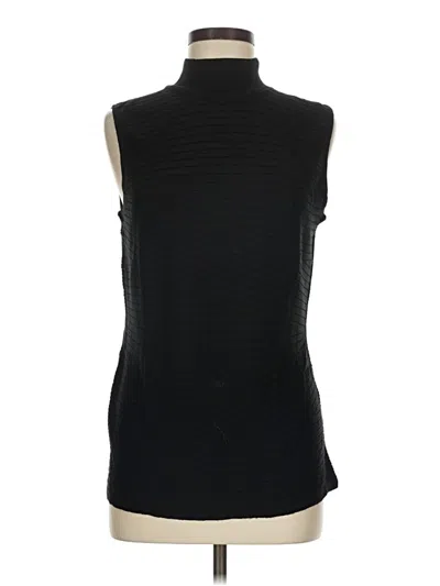 Pre-owned Dana Buchman Sleeveless T-shirt In Black