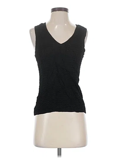 Pre-owned Dana Buchman Sleeveless T-shirt In Black