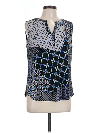 Pre-owned Dana Buchman Sleeveless T-shirt In Blue