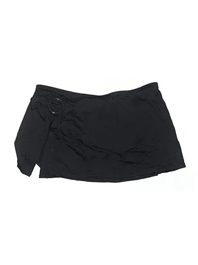 Pre-owned Dana Buchman Swimsuit Bottoms In Black
