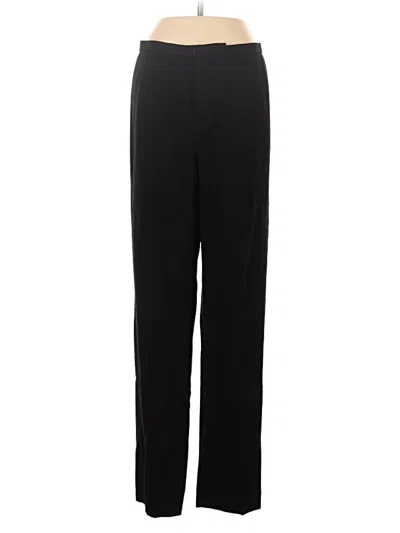 Pre-owned Dana Buchman Track Pants In Black