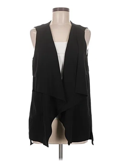 Pre-owned Dana Buchman Vest In Black