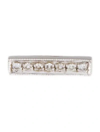 Pre-owned Dana Rebecca Designs 14k Diamond Sylvie Rose Single Bar Stud Earring In Multi