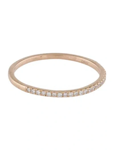 Pre-owned Dana Rebecca Designs 14k Diamond Sylvie Slim Band In Multi