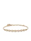 Dana Rebecca Designs 14kt Yellow Gold Large Poppy Rae Pebble Row Diamond Bracelet In Gold