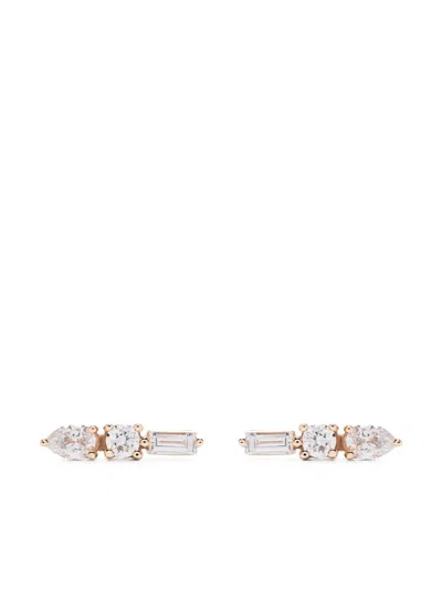 Dana Rebecca Designs 14k Yellow Diamond Stud Earrings In Gold