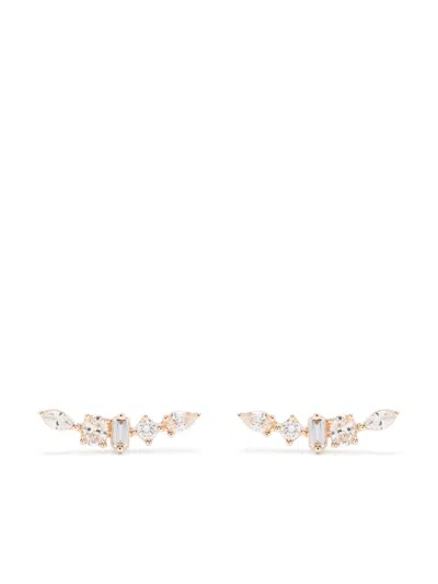 Dana Rebecca Designs 14k Yellow Gold Diamond Stud Earrings