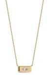 Dana Rebecca Designs Alexa Jordy Marquise Diamond Bar Pendant Necklace In Yellow Gold/diamond