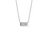 DANA REBECCA DESIGNS ALEXA JORDYN MINI INLAY GOLD BAR NECKLACE