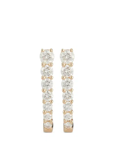 Dana Rebecca Designs Ava Bea Diamond Hoop Earrings In Gold