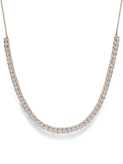 Dana Rebecca Designs Ava Bea Diamond Station Necklace In Gold