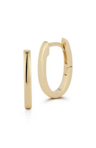 Dana Rebecca Designs Huggie Hoop Earrings In Gold