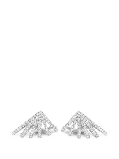 Dana Rebecca Designs Sarah Leah Diamond Stud Earrings In Gray