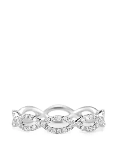 Dana Rebecca Designs Sophie Ryan Diamond Infinity Ring In Metallic
