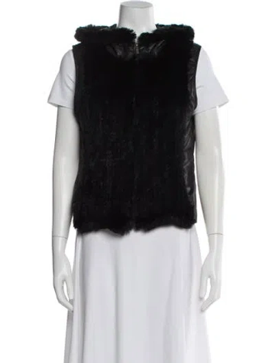 Pre-owned Dana Stein Fur Jacket In Multi