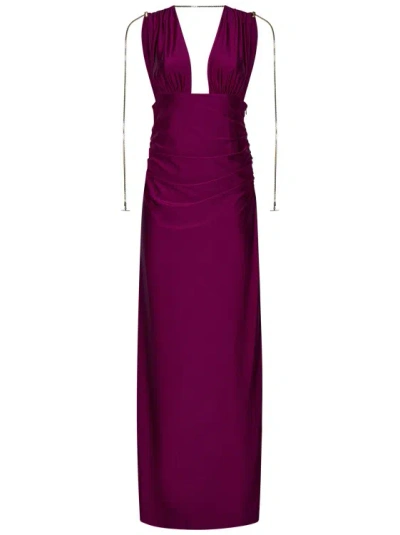 Danamè Andrea Long Dress In Purple
