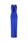 Danamè Electric Blue Stretch Nylon Dress