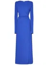 Danamè Octavia Gathered-detail Long-sleeve Dress