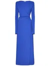 Danamè Octavia Gathered-detail Long-sleeve Dress